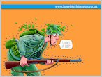 Horrible Histories Soldier Wallpaper