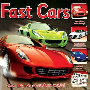Fast Cars Sticker Station