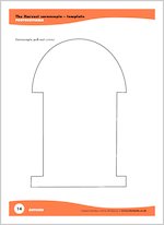 The Harvest cornucopia – template