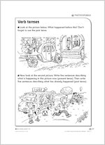 Verb tenses; Ways of presenting text; The Wind Lord & Charles Dickens