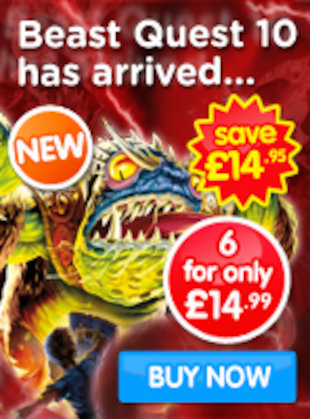 Beast Quest 10 has arrived - 6 books for only £14.99!
