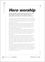 hero worship