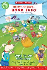 Ready... Steady... Book Fair! Invitation - First Fair