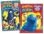 Monsters Vs Aliens Sticker-Activity Pair