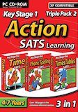 Action SATs CD-ROM Triple Pack: Key Stage 1 Pack 2