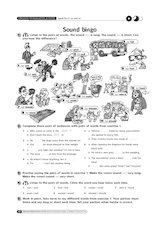 Pronunciation: Sound bingo