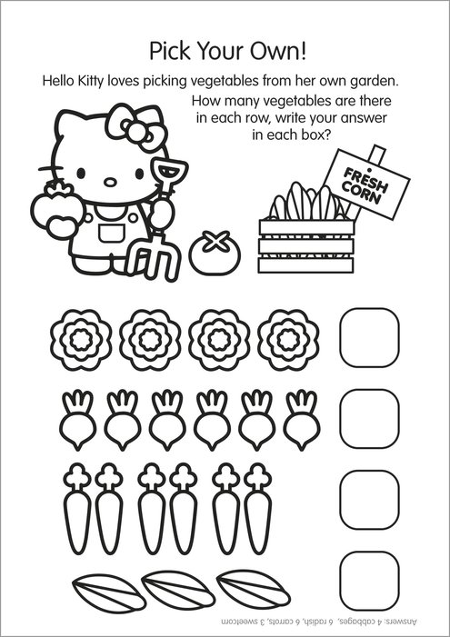 Hello Kitty Activity Sheets Hello Kitty Activity Sheets With Images