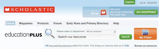 New Education PLUS website New Education PLUS website