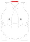 3d triceratops mask