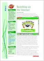 Searching on the internet 1
