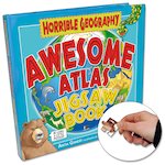 Awesome Atlas Jigsaw Book