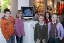 Mother love’ created by pupils at Milburn Primary School