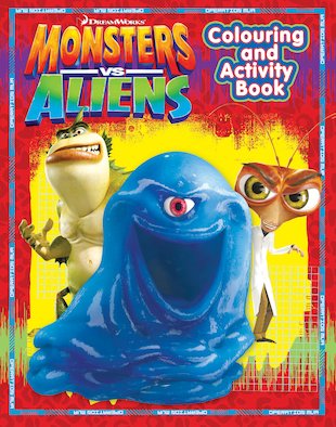Monsters Vs Aliens Colouring and Activity Book - Scholastic Kids' Club