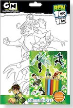 Ben 10 Colouring Book