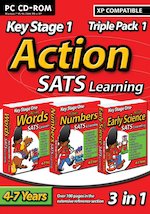 Action SATs CD-ROM Pack: Key Stage 1