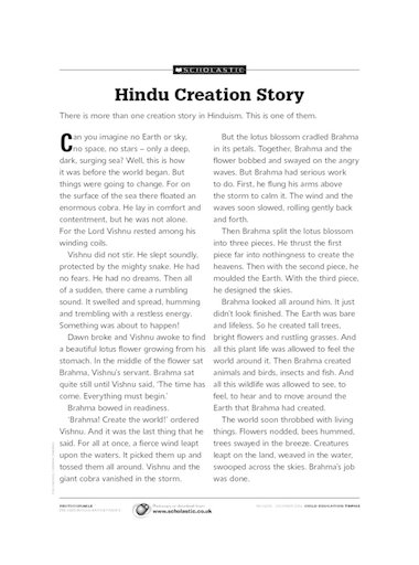 hindu-creation-story-primary-ks1-teaching-resource-scholastic