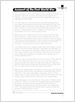 Account of the first world war
