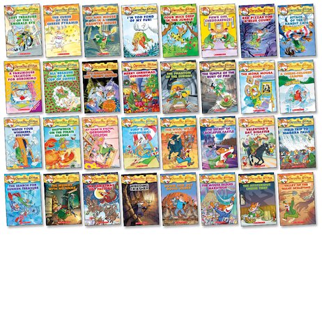 Geronimo Stilton Books 1 thru 10 plus 40,47 and 53 (13 Book Pack!) Geronimo Stilton Books 1 thru 10 plus 40,47 and 53 (13 Book Pack!)