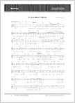 Musical score, 'It just won't work'