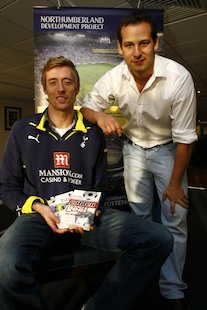 Peter Crouch and Dan Freedman on World Book Day 2010 Peter Crouch and Dan Freedman on World Book Day 2010