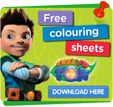 Tree Fu Tom colouring sheet
