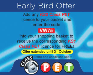 Class PET KS2 product search