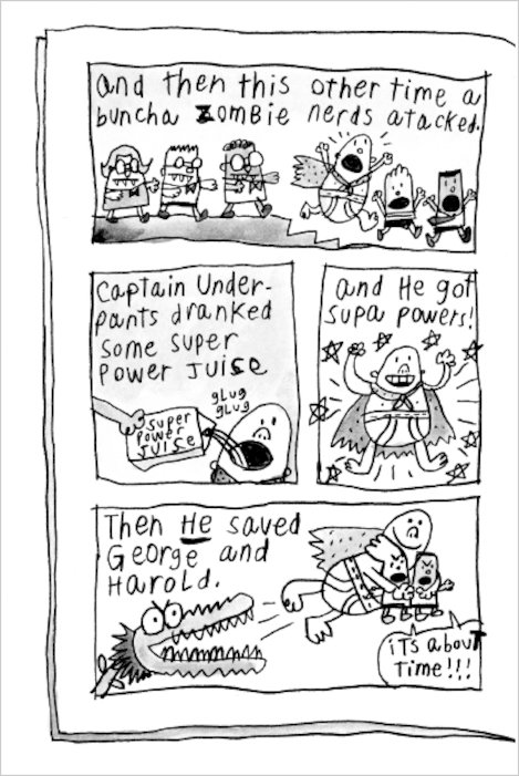 captain underpants coloring pages 1st book - photo #7