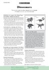 Dinosaurs – activities