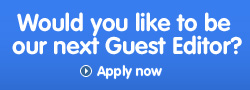 Would you like to be our next guest editor?