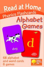Read at Home Flashcards: Alphabet Games