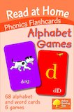 Read at Home Flashcards: Alphabet Games