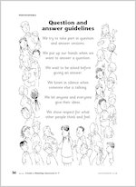 Question and answer guidelines