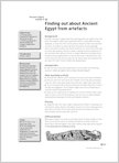 Finding out about Ancient Egypt from artefacts