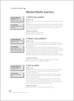 Mental maths starters 1
