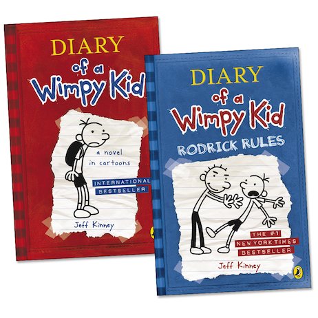 Diary Of A Wimpy Kid Pair - Scholastic Kids' Club