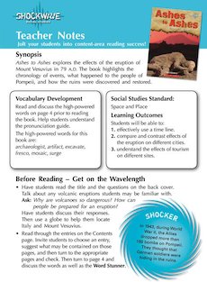 Ashes to Ashes: Teacher's notes and 3 fact files