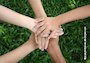 Children holding hands