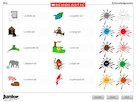 French matching words – animals and colours French matching words – animals and colours