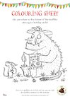 Gruffalo colouring-in activity sheet Gruffalo colouring-in activity sheet