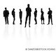 Silhouette of people