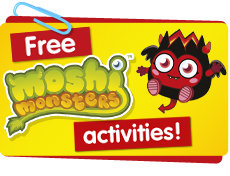 Download Moshi Monsters activities here for free...!