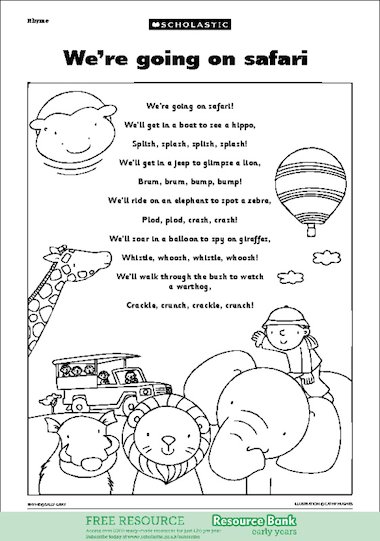 the  prepare role this early to  rhyme weather to worksheets play years Read  for children