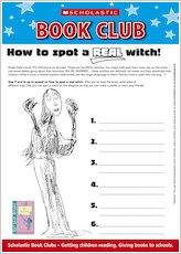 The Witches Puzzle Sheet - Scholastic Shop