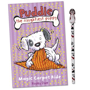 Puddle the Naughtiest Puppy: Magic Carpet Ride
