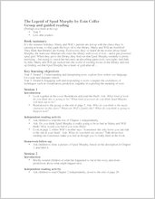 The Legend of Spud Murphy: Guided Reading