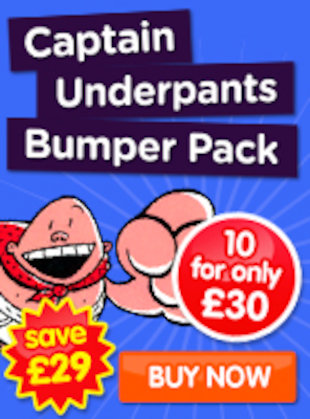 Captain Underpants Bumper Pack - 10 books for only £30!