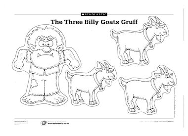 3 billy goats worksheets