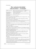 Ten minute detailed observation
