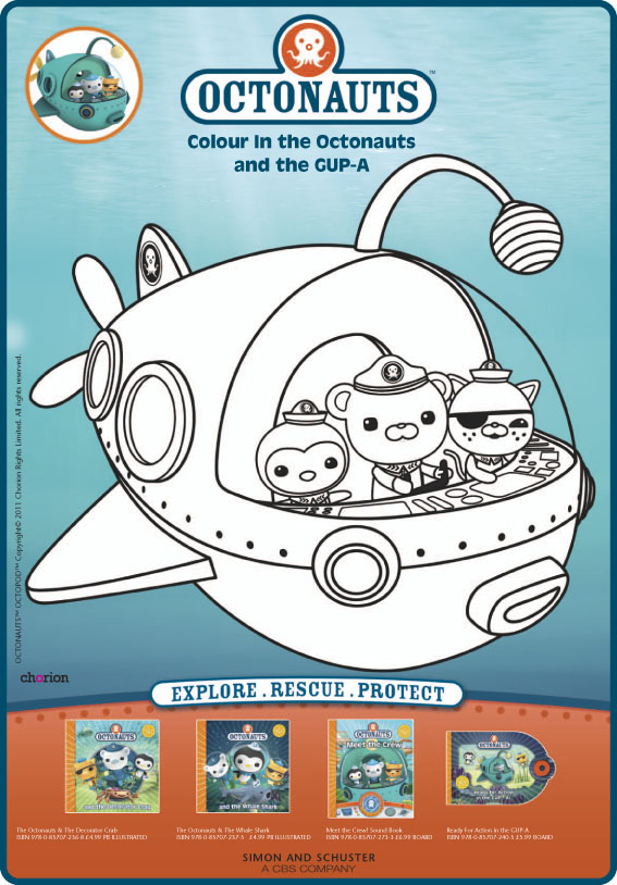 octonauts coloring pages orca - photo #23
