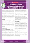 Punctuation practice: Instructional texts Punctuation practice: Instructional texts